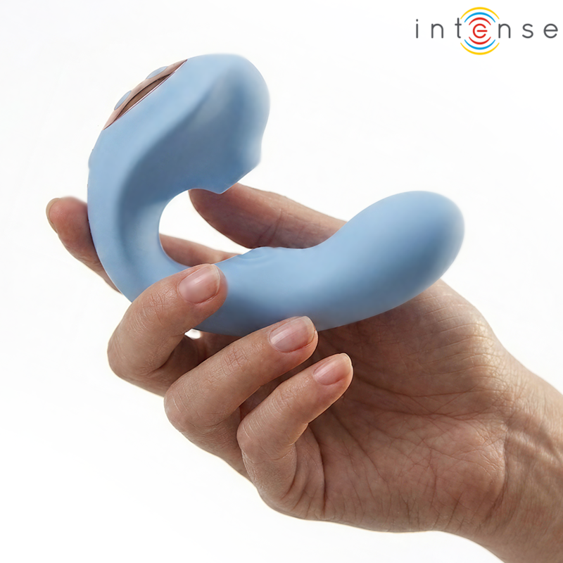 INTENSE – GINA MULTIFUNCTION CLITORAL STIMULATOR BLUE