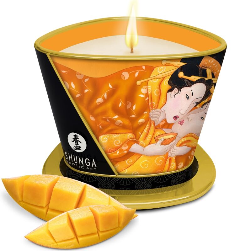 SHUNGA – MASSAGE CANDLE MANGO 170 ML