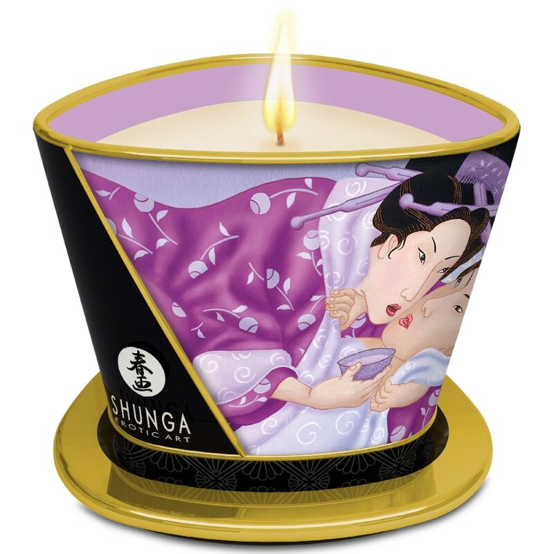 SHUNGA – MASSAGE CANDLE LAVANDER 170 ML