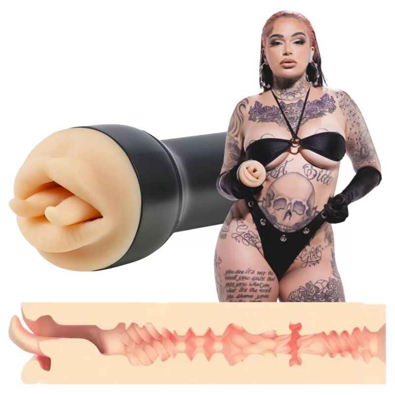 KIROO – RAVEN MOUTH REALISTIC VIPER TONGUE MASTURBATOR