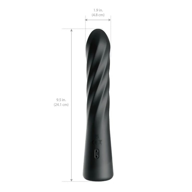 ANAL FANTASY ELITE – TWIST ECSTASY RECHARGEABLE ROTATING ANAL STIMULATOR