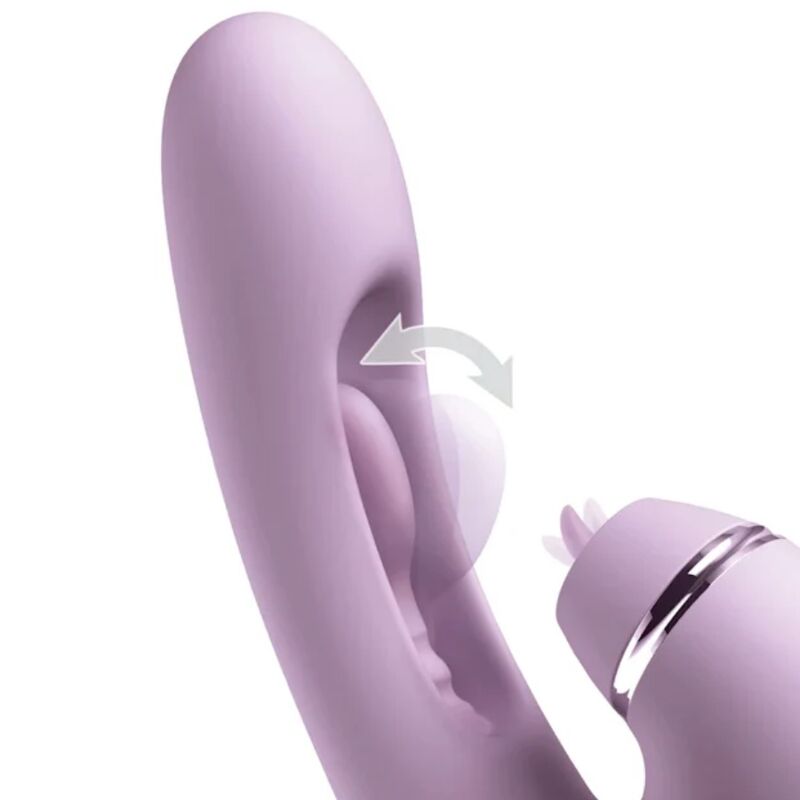 FANTASY FOR HER – G-TOUCH PULSE PRO PURPLE G-SPOT  CLITORAL RABBIT VIBRATOR