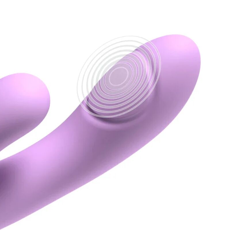 FANTASY FOR HER – INTIMOTION FLUTTER PRO PURPLE G-SPOT  CLITORAL RABBIT VIBRATOR
