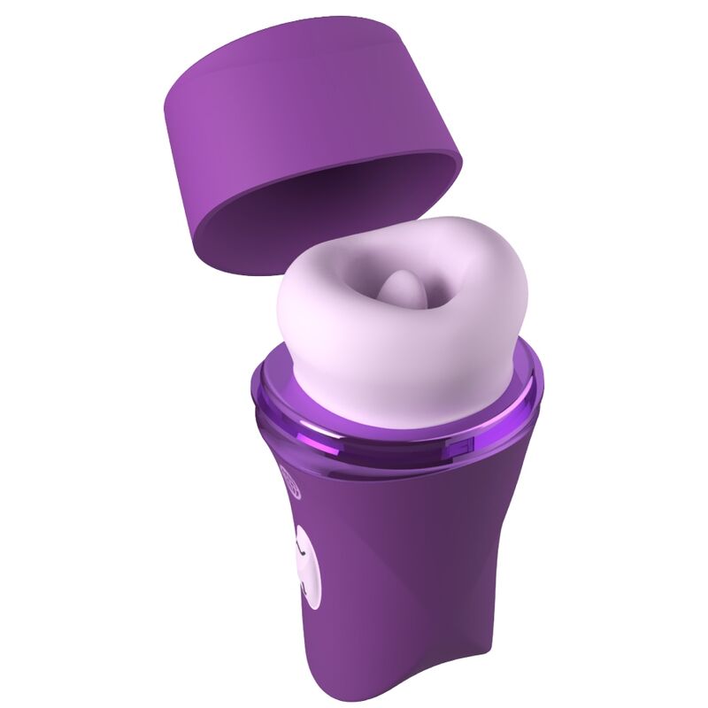 FANTASY FOR HER – LUSH KISS PLUSH PURPLE SUCTION  LICKING CLITORAL STIMULATOR
