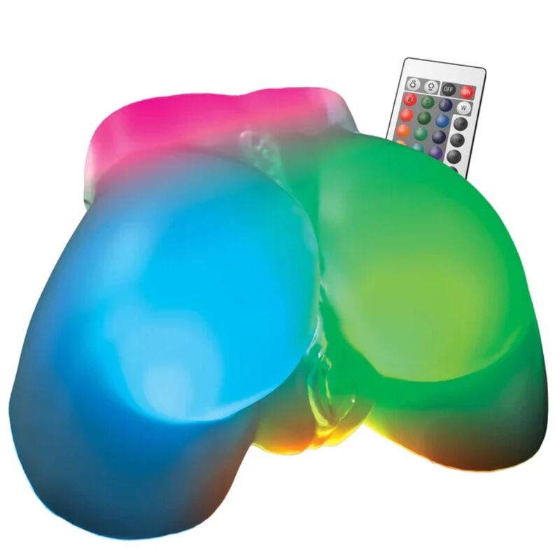 PDX ELITE – GO-GO BOOTY LED MEGA ILLUMINATED MALE MASTURBATOR