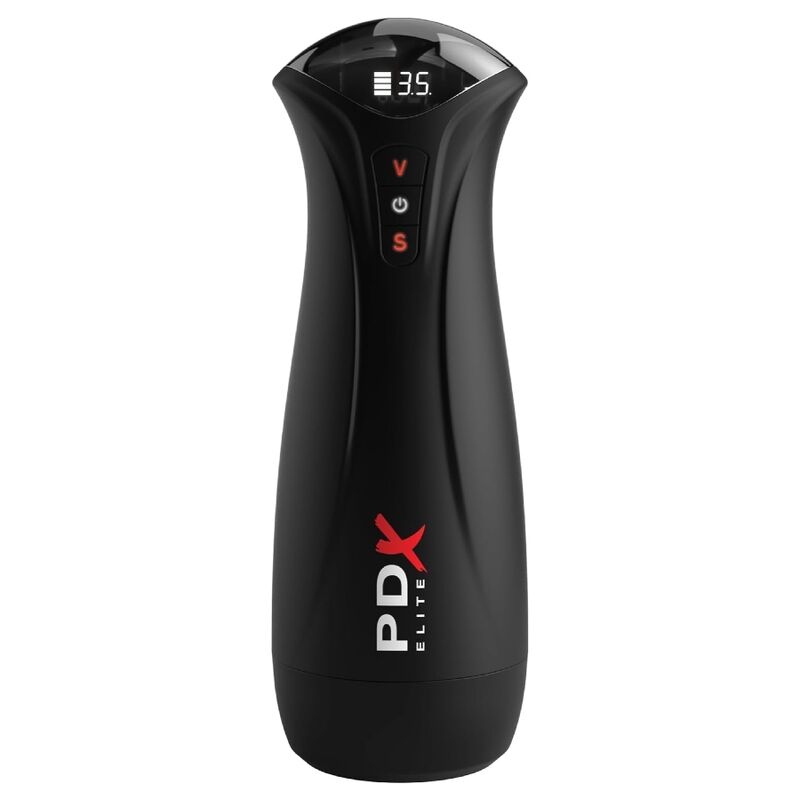 PDX ELITE – FAP-GASM CLEAR MALE MASTURBATOR WITH INTERMITTENT SUCTION
