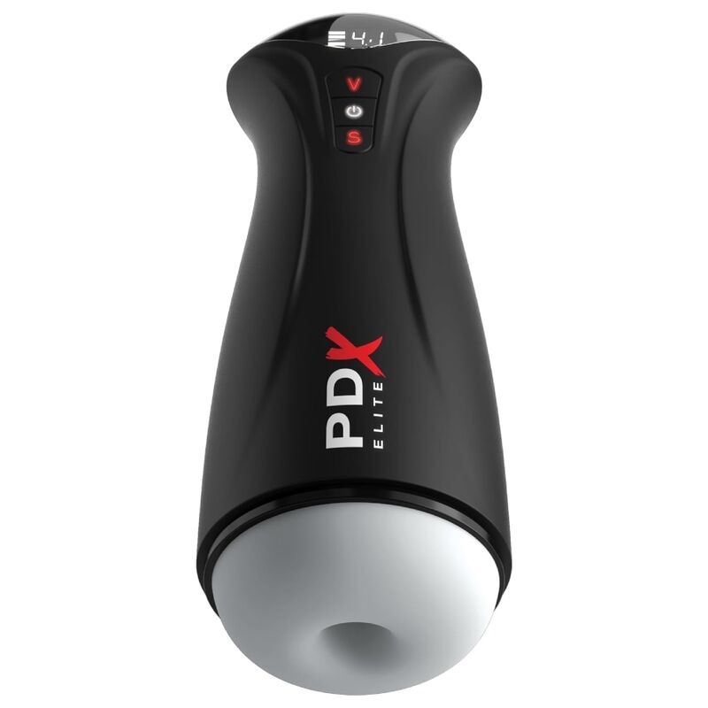 PDX ELITE – FAP-GASM CLEAR MALE MASTURBATOR WITH INTERMITTENT SUCTION
