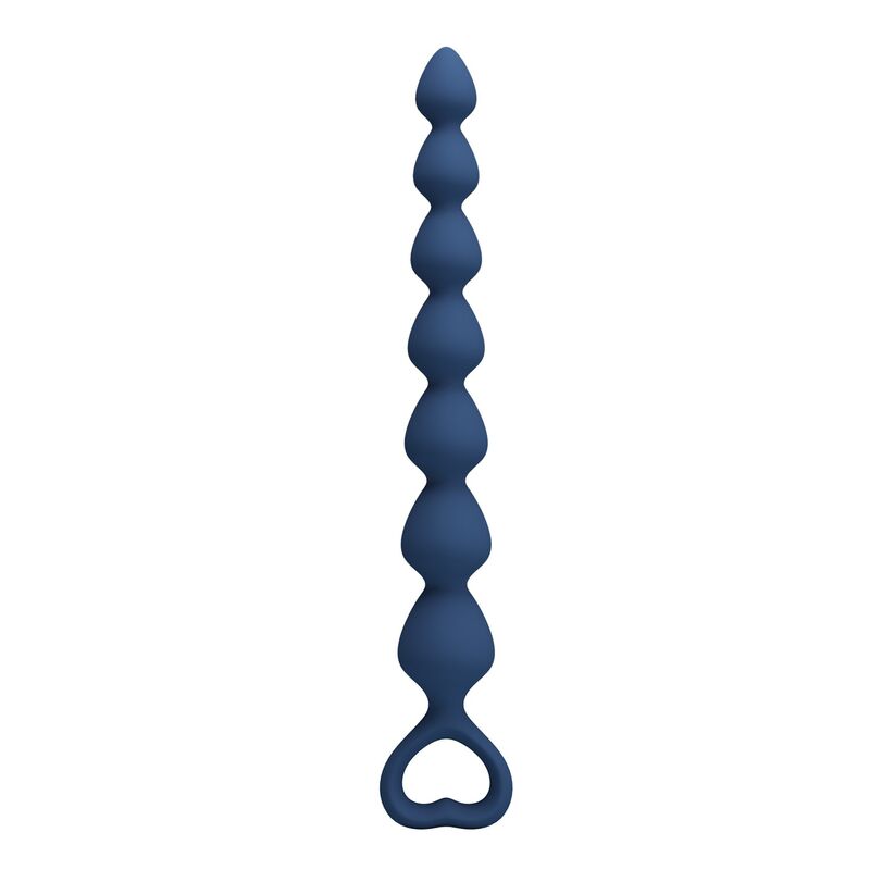 MR PLAY – BLUE SILICONE ANAL BEADS ANAL PLUG 26.7 CM