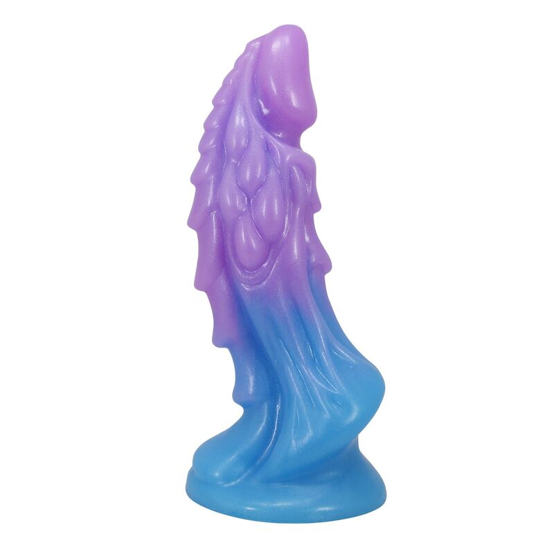 POWER MONSTERS – ATLANTEANS REALISTIC DILDO WITH SUCTION CUP 19 CM Ø 5 CM BLUE PURPLE