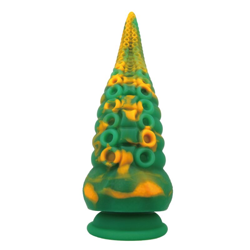 POWER MONSTERS – ABYSSAL COLOSSUS BICOLOR FANTASY SILICONE DILDO 22.5 CM Ø 6 CM