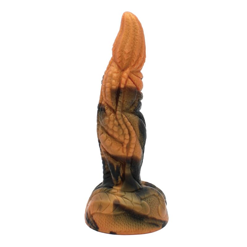 POWER MONSTERS – TYRANNOSAURUS BICOLOR FANTASY SILICONE DILDO 20.5 CM Ø 5 CM