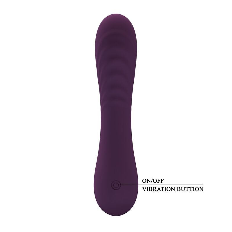 PRETTY LOVE – ALEXISROSE RECHARGEABLE VIBRATOR 10 FUNCTIONS PURPLE