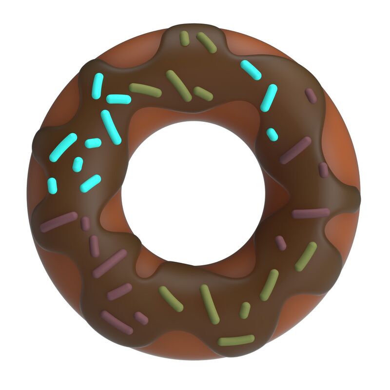 PRETTY LOVE – SUPER DONUT PENIS RING BROWN