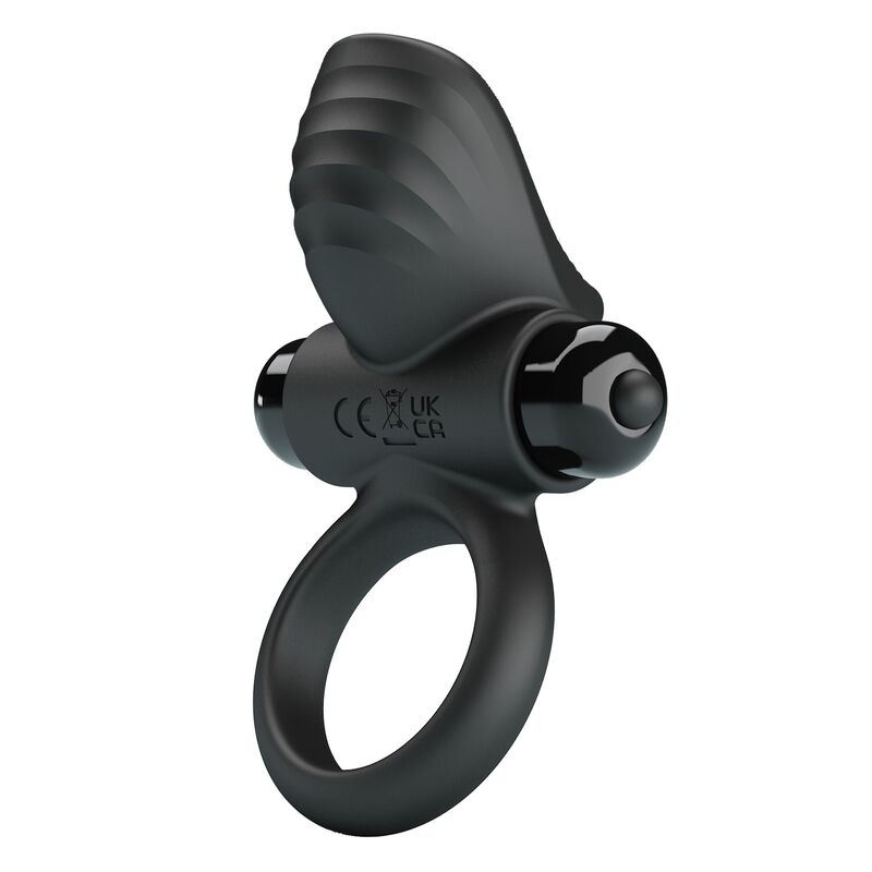 PRETTY LOVE – ADRIEN VIBRATING PENIS RING 10 FUNCTIONS BLACK