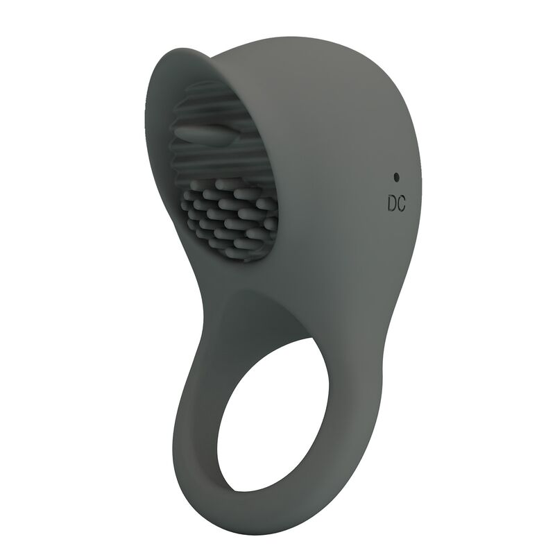 PRETTY LOVE – RECHARGEABLE VIBRATING RING WITH ORAL STIMULATION