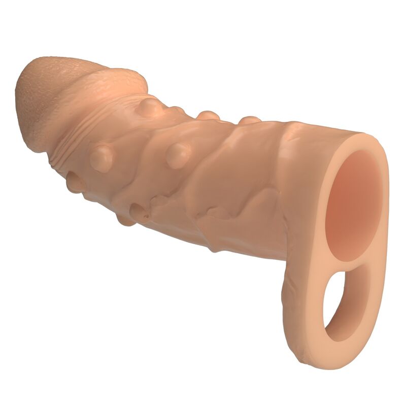 PRETTY LOVE – DORT PENIS EXTENSION SLEEVE 14 CM Ø 4 CM NATURAL