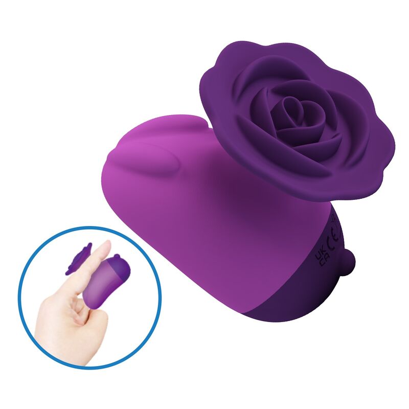 PRETTY LOVE – RECHARGEABLE CLITORAL STIMULATOR 7 MODES PURPLE