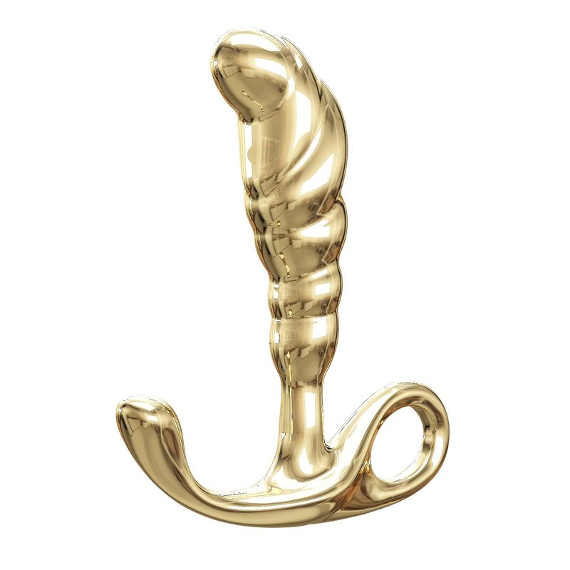 PRETTY LOVE – JACK ZINC ALLOY PROSTATE MASSAGER GOLD
