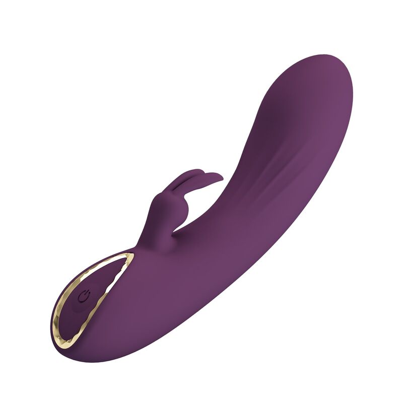 PRETTY LOVE – LANDYN RECHARGEABLE RABBIT VIBRATOR 10 FUNCTIONS PURPLE