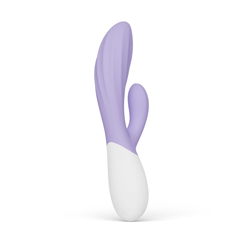 LELO – INA TWIST DOUBLE VIBRATOR RABBIT FOR G-SPOT AND CLITORIS LAVENDER