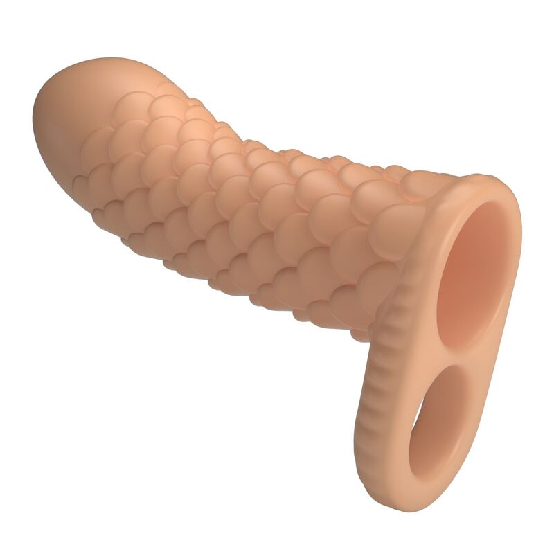 PRETTY LOVE – NESMITH PENIS EXTENSION SLEEVE 13 CM Ø 3.8 CM NATURAL