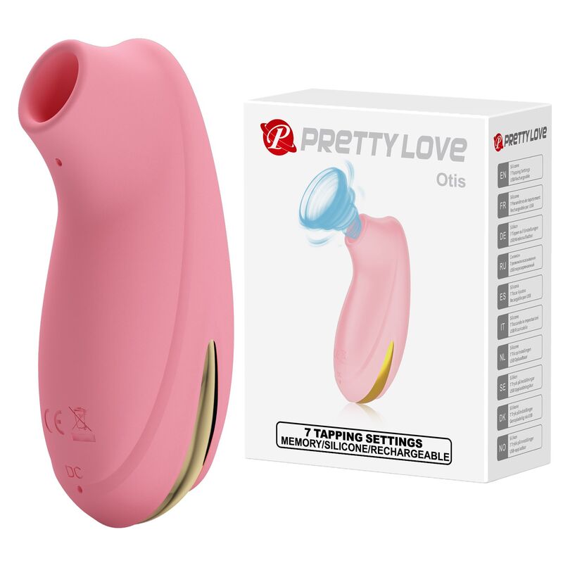 PRETTY LOVE – OTIS CLITORAL SUCTION STIMULATOR 7 MODES PINK
