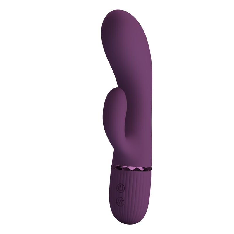 PRETTY LOVE – MARGIE RECHARGEABLE RABBIT VIBRATOR 10 FUNCTIONS PURPLE