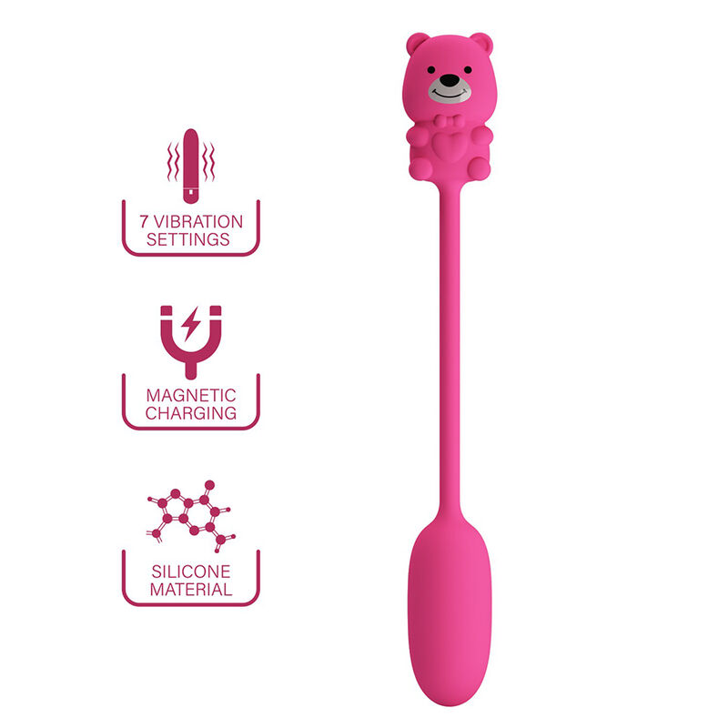 PRETTY LOVE – OLSON RECHARGEABLE BULLET VIBRATOR WITH WIRED CONTROLLER PINK