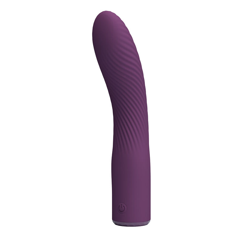 PRETTY LOVE – KISSELL RECHARGEABLE VIBRATOR 10 FUNCTIONS PURPLE