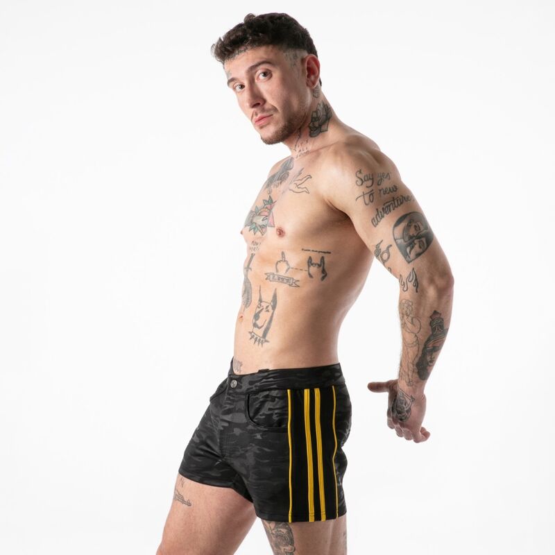LOCKER GEAR – FULL MILITARY ACCESS SHORT YELLOW S