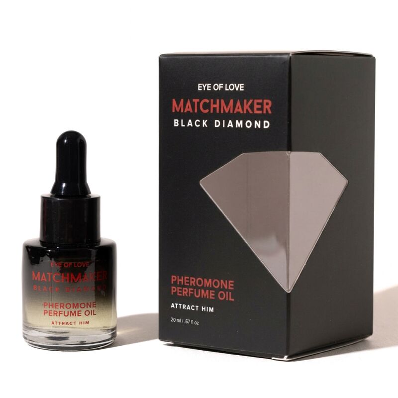 EYE OF LOVE – MATCHMAKER BLACK DIAMOND PHEROMONE PERFUME OIL 20 ML