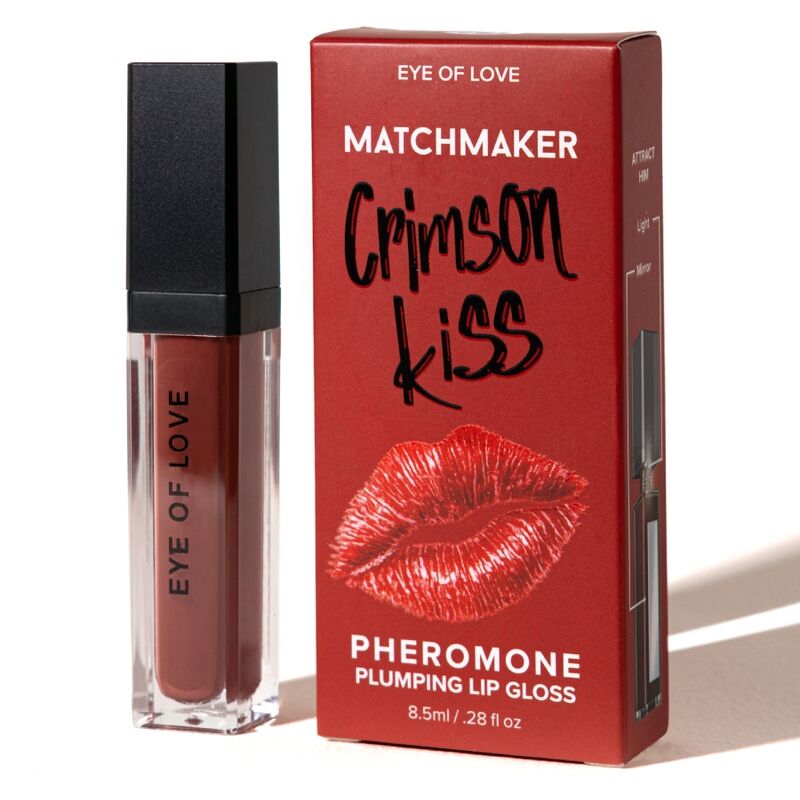 EYE OF LOVE – MATCHMAKER CRIMSON KISS RED LIP GLOSS VOLUMIZING EFFECT WITH PHEROMONES 8.5 ML