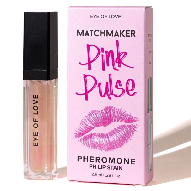 EYE OF LOVE – MATCHMAKER PINK PULSE PH LIP STAIN WITH PHEROMONES 8.5 ML