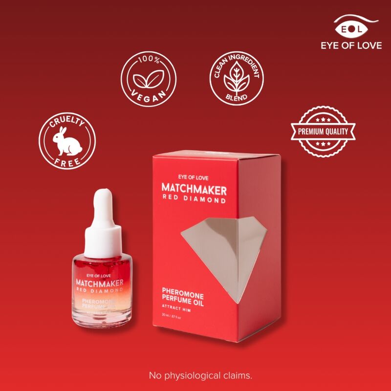 EYE OF LOVE – MATCHMAKER RED DIAMOND PHEROMONE PERFUME OIL 20 ML
