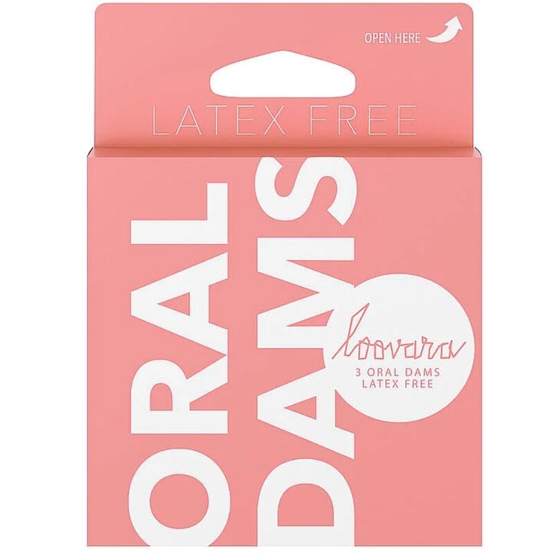 LOOVARA – ORAL DAMS LATEX-FREE ORAL BARRIERS 3 PCS