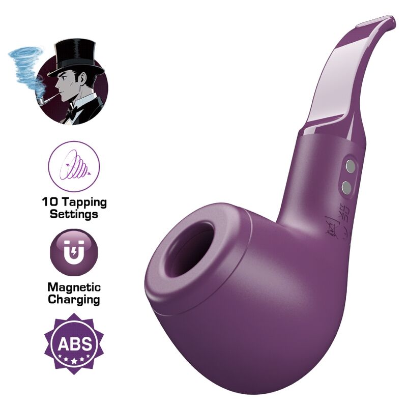 PRETTY LOVE – PIPE STIMULATOR WITH 10 TAPPING SETTINGS PURPLE
