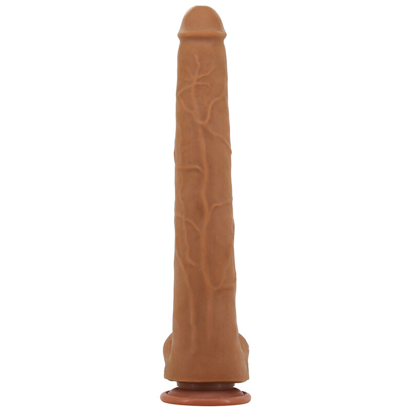 PRETTY LOVE – VIGGO REALISTIC SOFT-TOUCH SKIN-SLIDING DILDO 36,5 CM BROWN