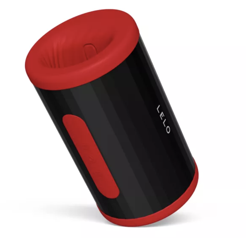 LELO – F2S DOUBLE SONIC MALE STROKER WITH DUAL SONIC STIMULATION RED