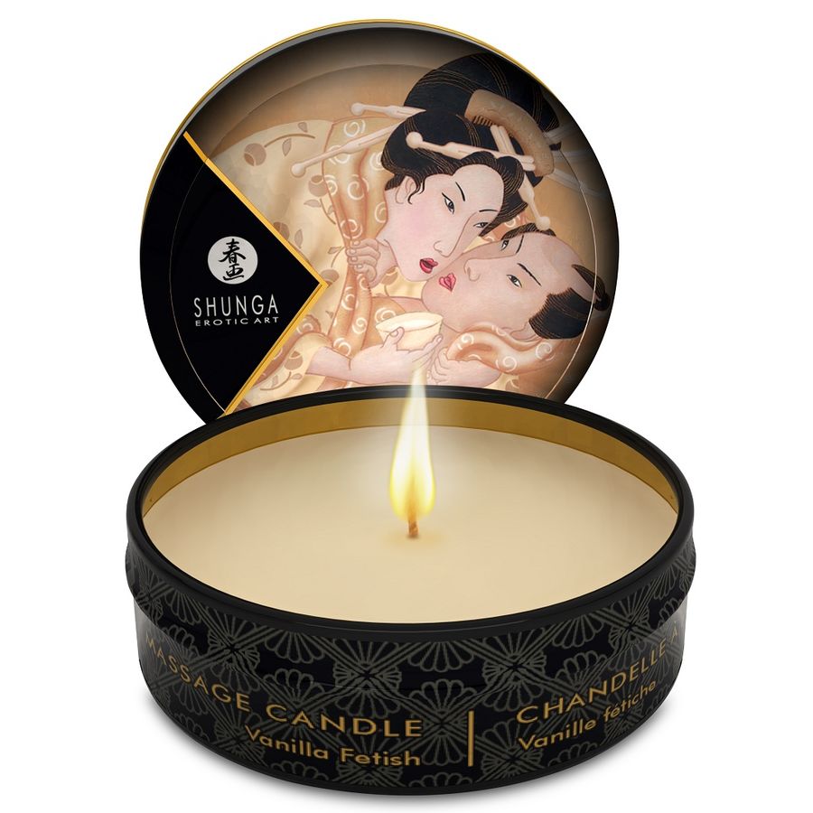 SHUNGA – MINI CARESS BY CANDLELIGHT DISPLAY VELAS MASAJE 24 UDS