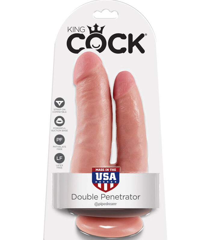 KING COCK – DOBLE PENETRACIÓN NATURAL