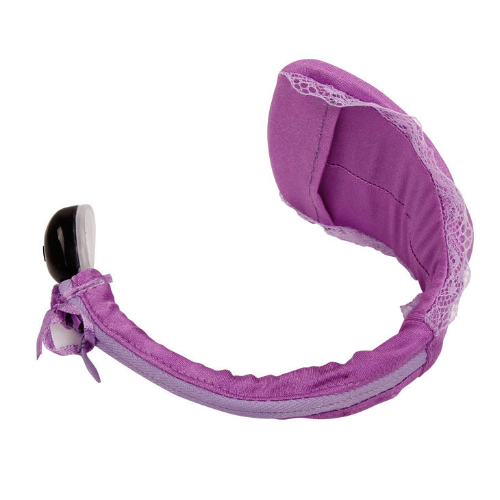 BAILE – TANGA CON VIBRADOR CON CONTROL REMOTO LILA