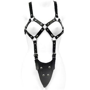 LEATHER BODY – EXPOSED BODY WOMAN