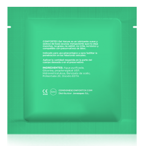 Lubricante monodosis de 6 ml CONFORTEX