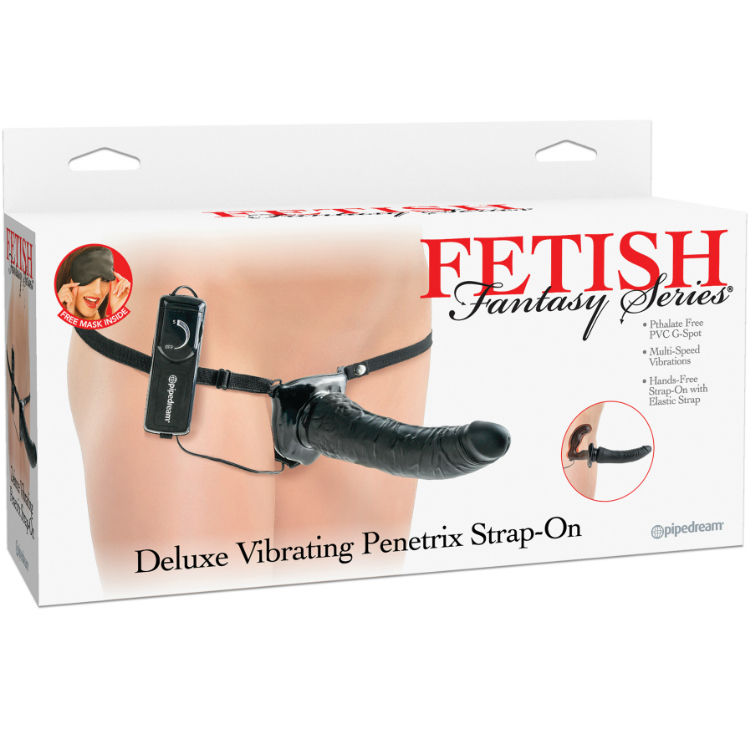 FETISH FANTASY SERIES – SERIES DELUXE ARNES VIBRADOR PENETRIS NEGRO