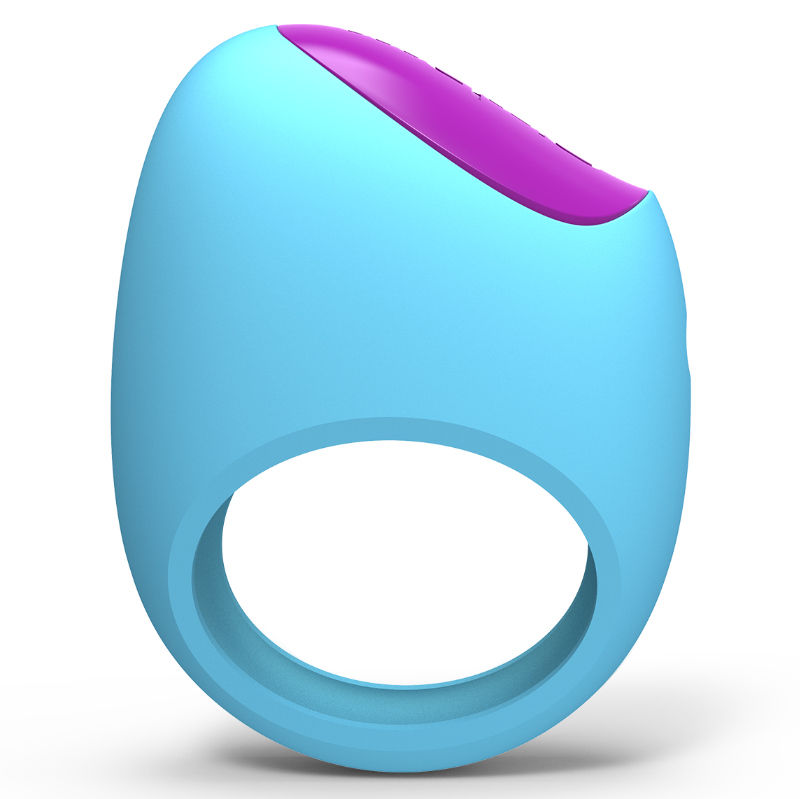 Picobong Remoji Lifeguard – Anillo para el pene con vibración Azul
