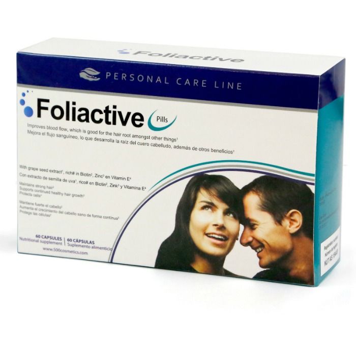 500 COSMETICS – FOLIACTIVE PILLS COMPLEMENTO ALIMENTICIO CAIDA PELO