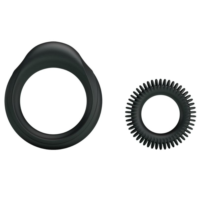 BAILE – KIT 2 ANILLOS SILICONA RING MANHOOD