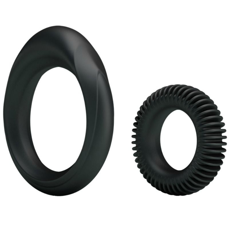 BAILE – KIT 2 ANILLOS SILICONA RING MANHOOD