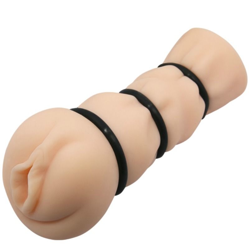 CRAZY BULL – VAGINA MASTURBADOR CON ANILLOS