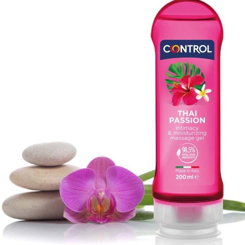 CONTROL – 2 EN 1 MASSAGE  PLEASURE THAI PASSION 200 ML
